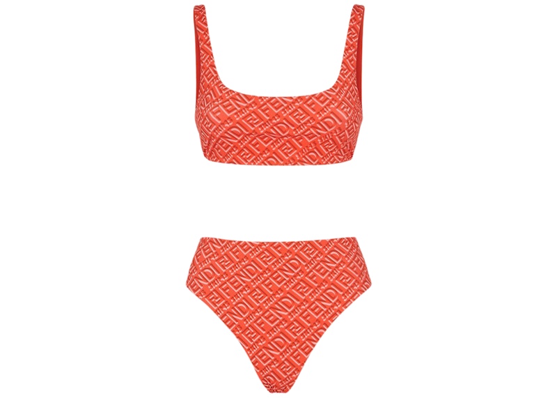 Fendi x SKIMS Reversible Two Piece Swimsuit Georgia FW21 GB