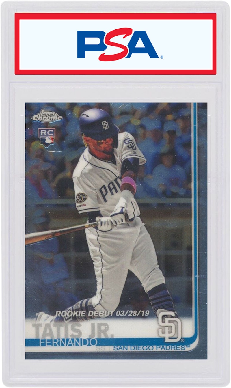 Fernando Tatis Jr. 2019 Topps Chrome Uodate Rookie Debut #54 (PSA or BGS Graded)