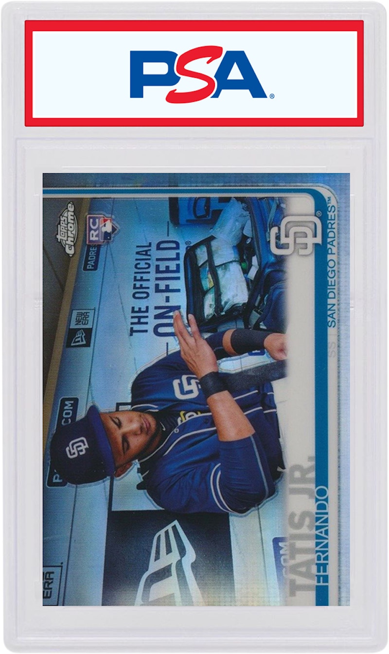 Fernando Tatis Jr. 2019 Topps Complete Set Rookie Chrome #410 (PSA or BGS Graded)