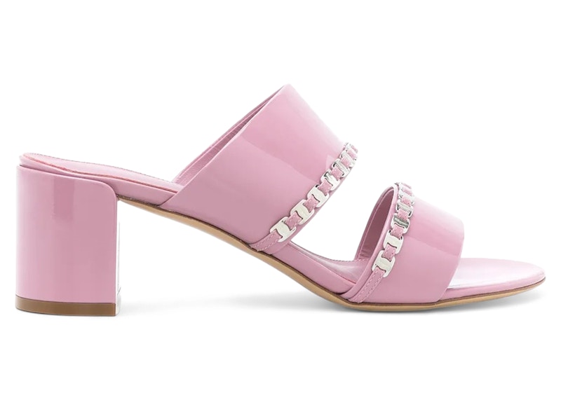 シューズ・サンダルその他 FERRAGAMO Woman Shoes Pink 01K219 782675 001 Ferragamo Braided Slip-On Sandals Pink (Women's