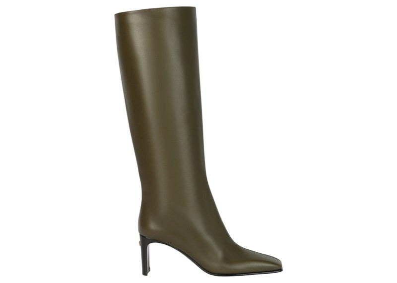 Ferragamo Cimelina KneeHigh Boots (Women's) Sneakers in Olive