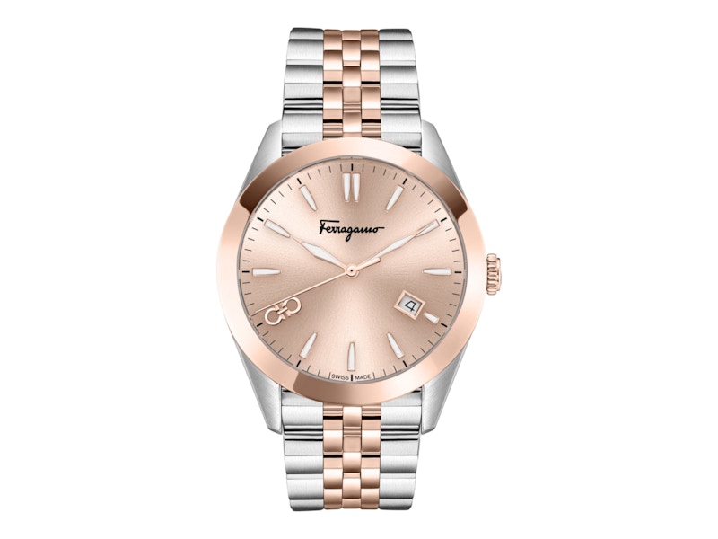 Pre-owned Ferragamo Men's Classic Sfus00722 Watch In Stainless Steel In Silver