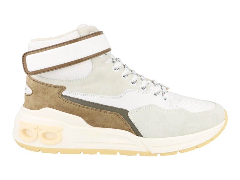Ferragamo Cosma Hightop bianco