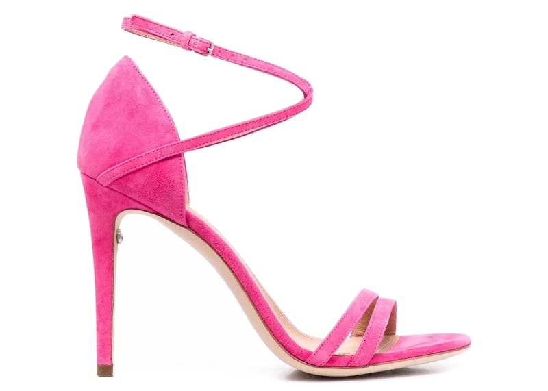 Pre-owned Ferragamo Crossoverstrap Sandals (women's) Sneakers In Pink