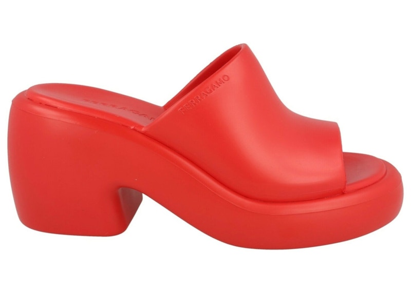 Ferragamo Deva Sandal (Women's) Sneakers in Red