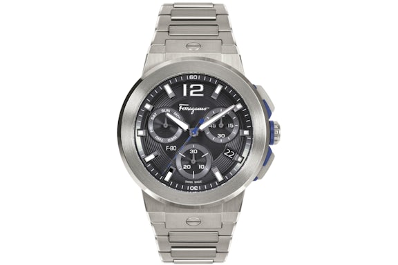 Ferragamo F-80 Technisches Armband aus Titan SFMT00422