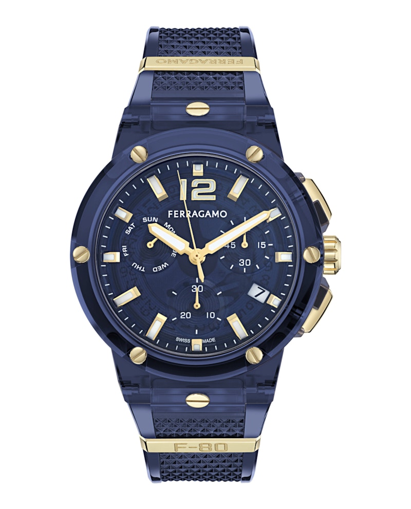 Ferragamo F-80 Translucent Chronograph SF5T00125