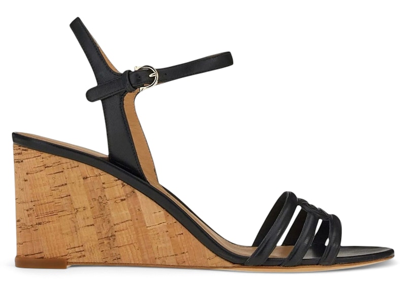 Pre-owned Ferragamo Fieri 70 C Sandals (women's) Sneakers In Brown/black In Multi