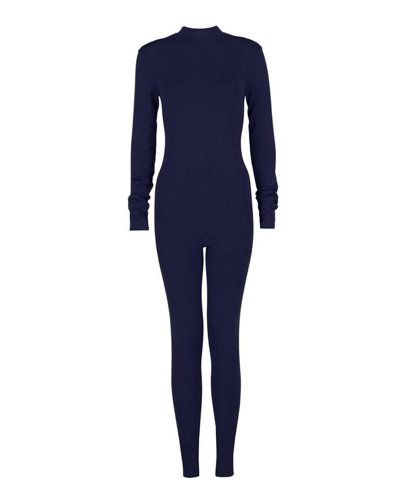 Mono ajustado Ferragamo azul