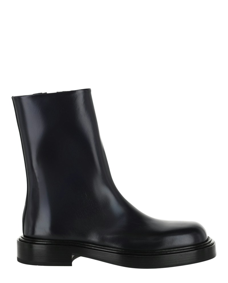 Ferragamo Formia Ankle Boots - Wide Width Blue