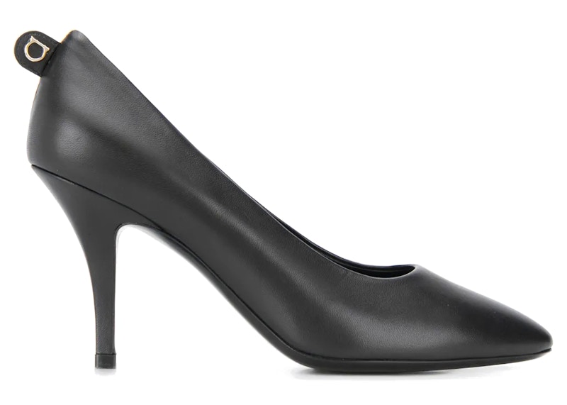 ⭐︎大幅お値下げ⭐︎Ferragamo ベージュ/ブラック ハイヒール Pump with Gancini ornament - Women | Ferragamo