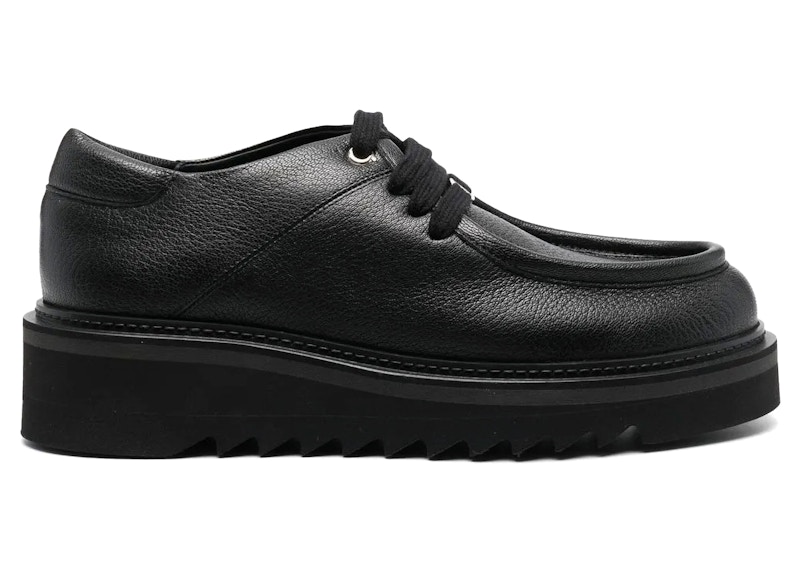 Pre-owned Ferragamo Lace Up (women's) Sneakers In Black