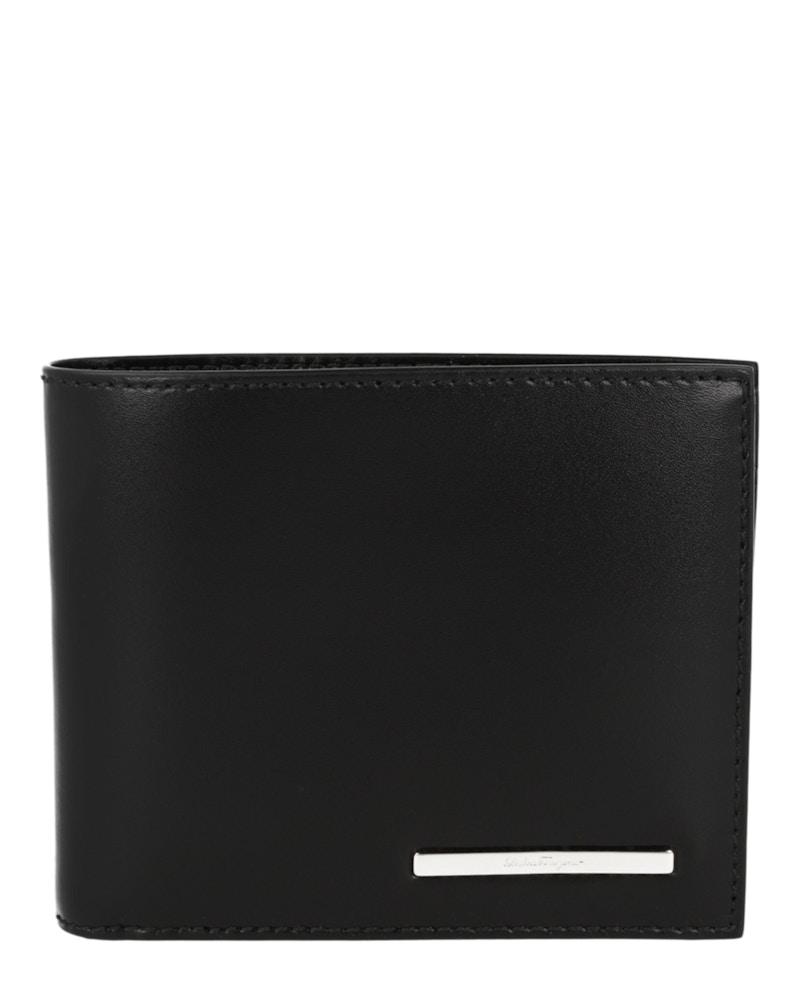 【送料&関税込】Ferragamo Black Leather Wallet Ferragamo Leather Bifold Wallet Black in Leather - US