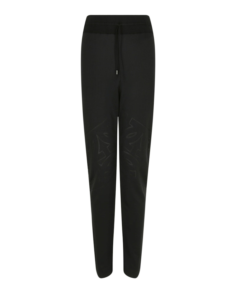 Pre-owned Ferragamo Women's  Lightweight Knit Sweatpants In Black