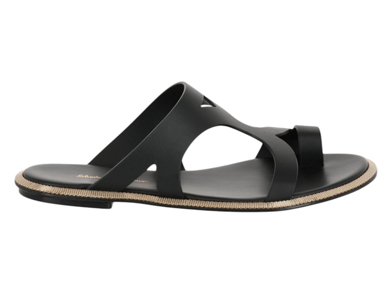 サンダル・ミュール Ferragamo Air Lug Leather Sandals Ferragamo Womens Air Lug Leather Sandals – Bluefly