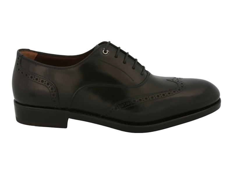 Ferragamo Raphael Wingtip Abendschuhe Schwarz