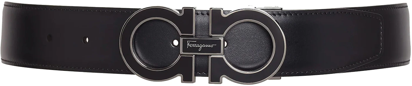 Reversible and adjustable Gancini belt - Leather Accessories - Men -  Salvatore Ferragamo CA