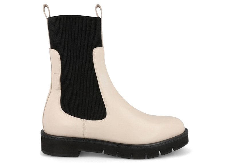Ferragamo Rook Chelsea Boots White (Women's)