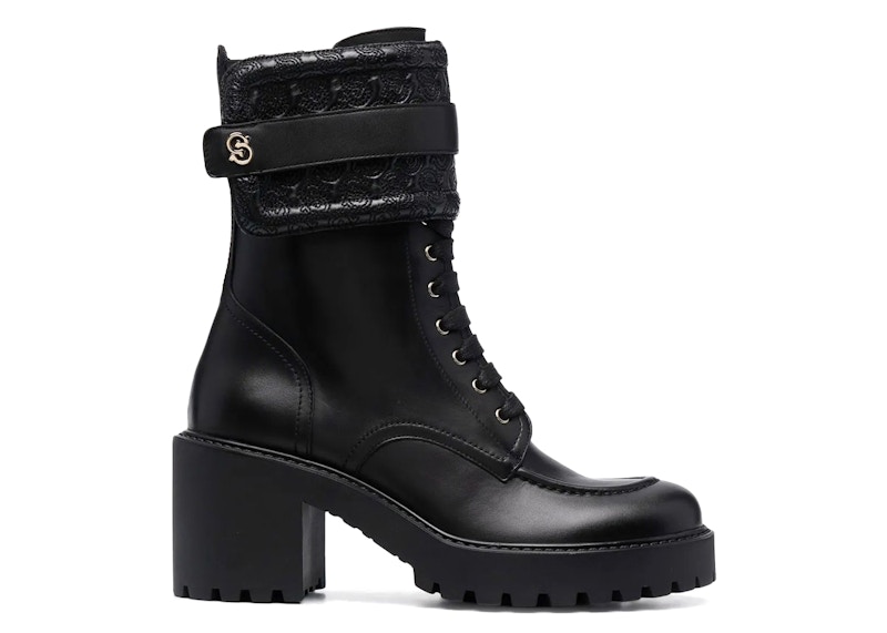 ブーツその他 FERRAGAMO BOOTS (01I830776772 NERO) Ferragamo Shiraz Leather Boots Black (Women's