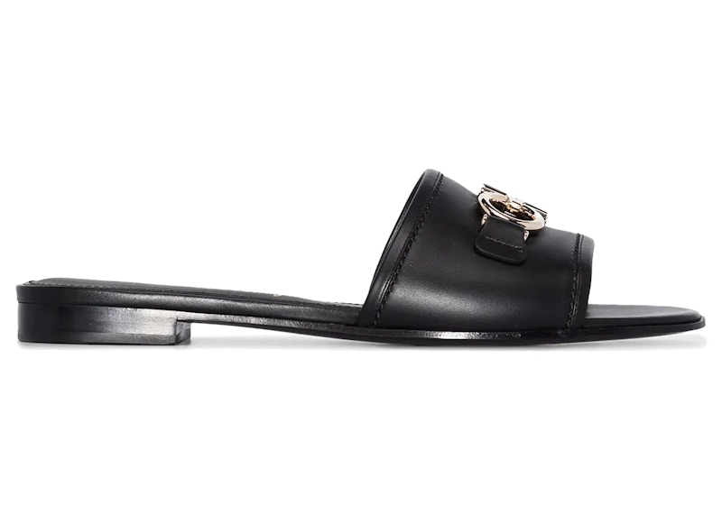【送料&関税込】Ferragamo Logo Embossed Slip-on Sandals ferragamo-mens-blue-