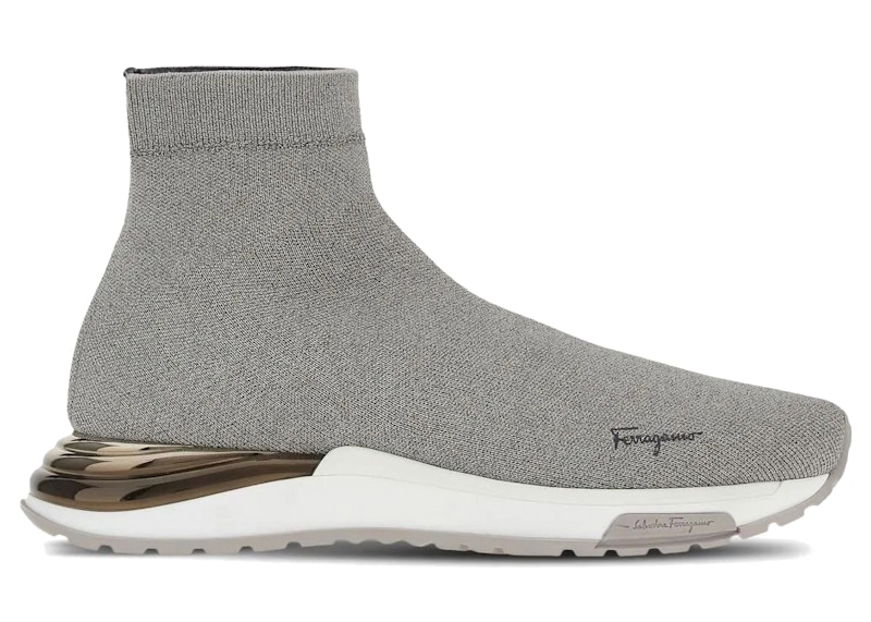 Pre-owned Ferragamo Sneaker (women's) Sneakers In Gray