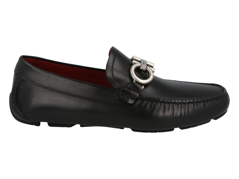 Pre-owned Ferragamo Men's Switch Loafer Sneakers In Black