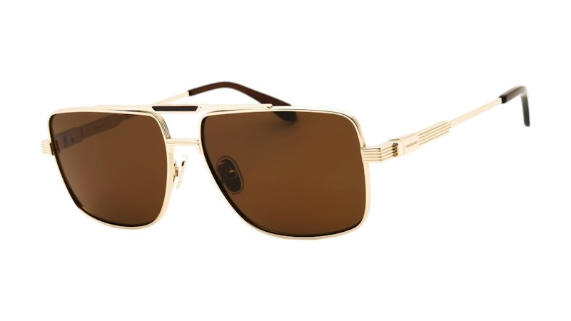 Ferragamo Titanium (SF318SP-710) Sunglasses Gold