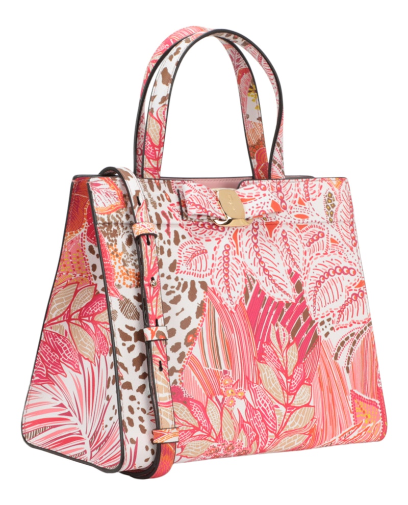 Ferragamo Vara Bow Top Handle Multi