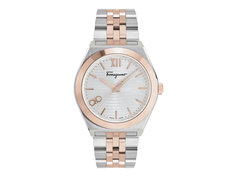 Pre-owned Ferragamo Men's Vega New Sfki00323 Watch In Stainless Steel