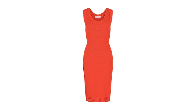 knee length dresses for ladies Naked Sleeveless Midi Dress – Naked Wardrobe