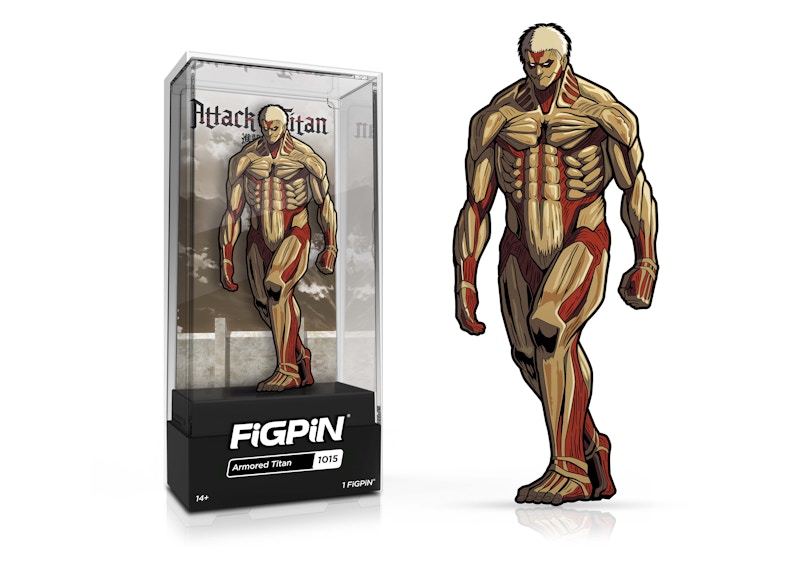 FiGPiN Attack On Titan Armored Titan 1015 US