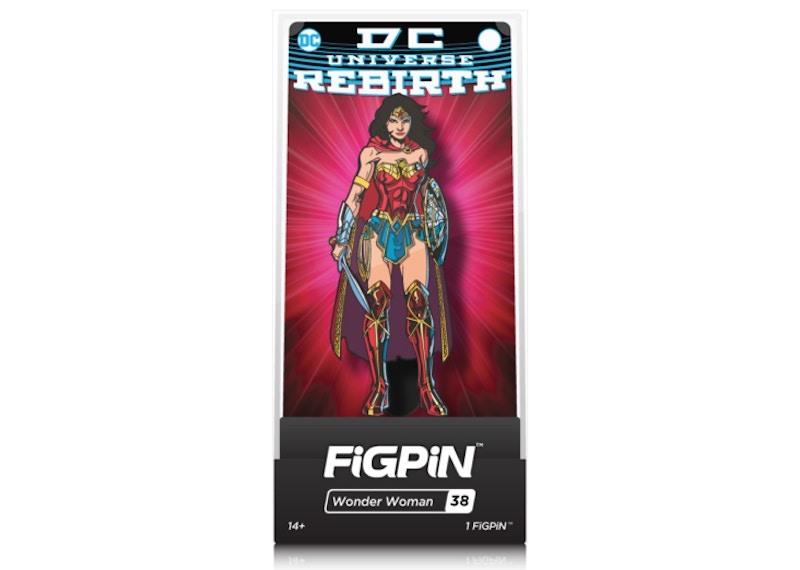 FiGPiN DC Comics Rebirth Wonder Woman Pin #38