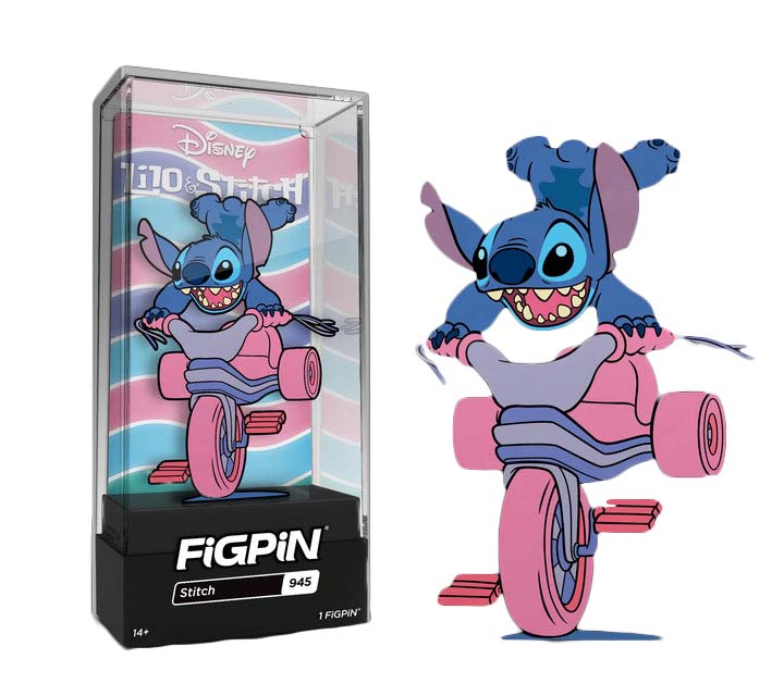 FiGPiN Disney Lilo & Stitch - Stitch 2022 NYCC Exclusive #945 (LE 