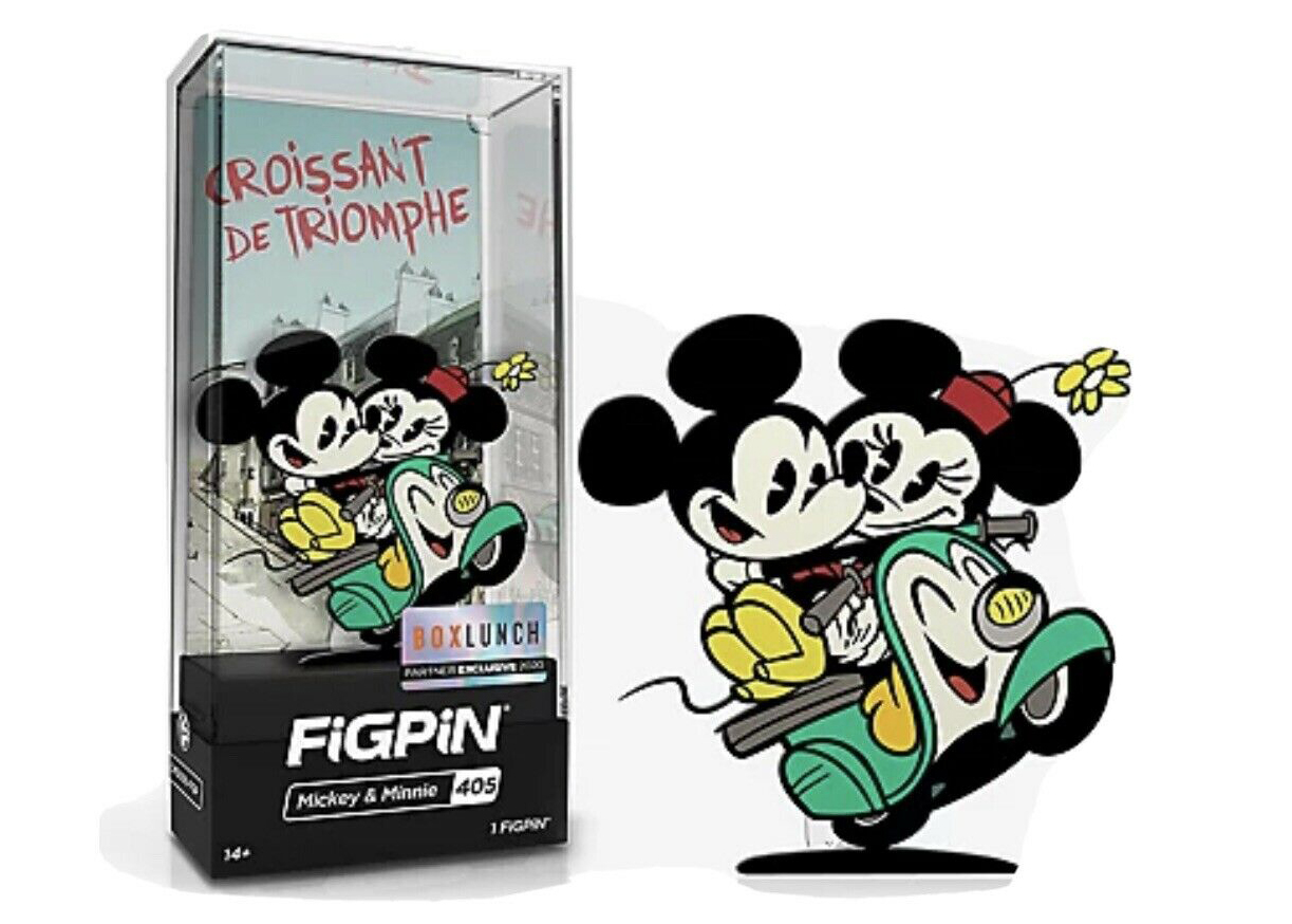 FiGPiN Disney Mickey & Minnie Box Lunch Exclusive Pin #405 - US