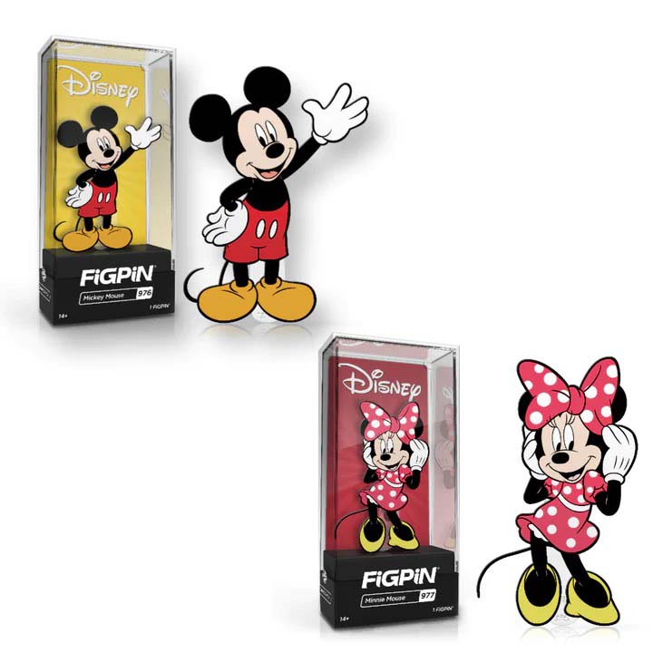 FiGPiN Disney Mickey & Minnie Mouse 2022 D23 Expo Exclusive Pin 2