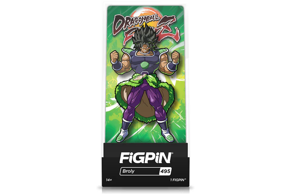 FiGPiN Dragon Ball FighterZ Broly Exclusive Pin #495