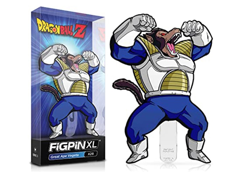 FiGPiN Great Ape Vegeta Dragon Ball Z Pin X28 US