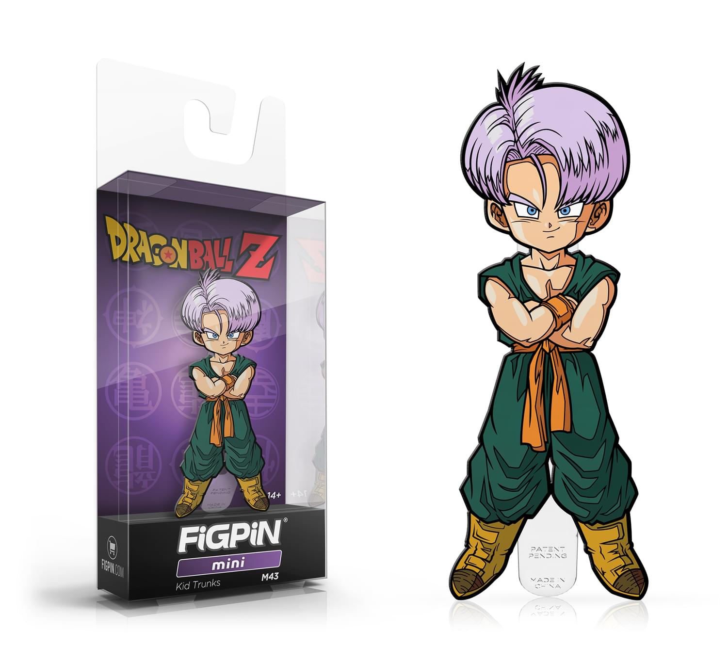 FiGPiN Mini Dragon Ball Z Kid Trunks #M43 - US