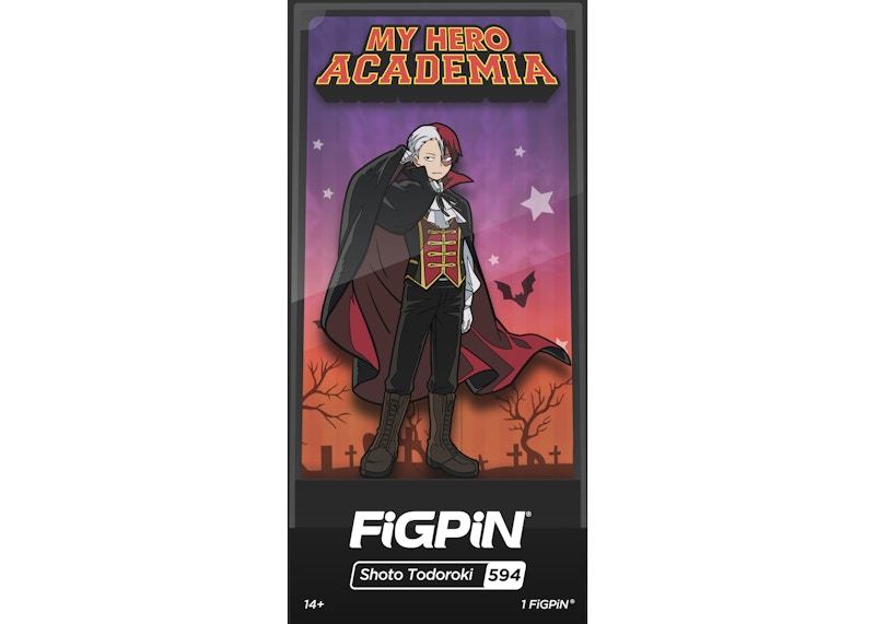 FiGPiN My Hero Academia Halloween Shoto Todoroki Pin 594 FR