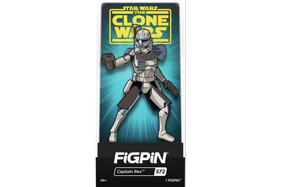 FiGPiN Star Wars Clone Wars Captain Rex Pin #572
