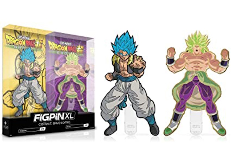 FiGPiN XL Dragon Ball Exclusive Super Gogeta & Broly 2-Pack Pins #X15 ...