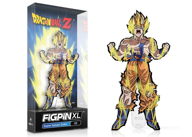 FiGPiN XL Dragon Ball Z Super Saiyan Goku Pin #X2 - US