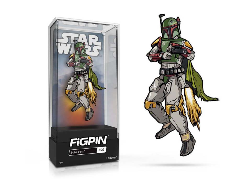 FiGPiN Star Wars Boba Fett 2022 D23 Expo Exclusive #502 - FW22 - US