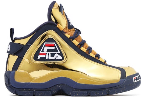 Fila 96 Grant Hill 2 Kinetics Metallic Gold Men s FHE108 GB