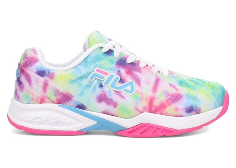 FILA Pre-owned Axilus 2 Energized (women's) Sneakers In Lettuce Green/ethereal Blue/white