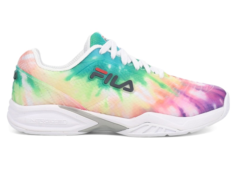 Pre-owned Fila Axilus 2 Energized Tie Dye (women's) Sneakers Inin In Multi