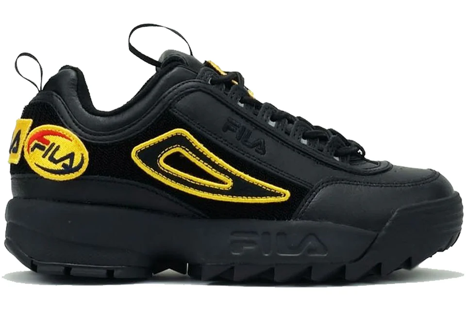 Fila Disruptor 2 Patches Black Men s 1FM00413 001 US