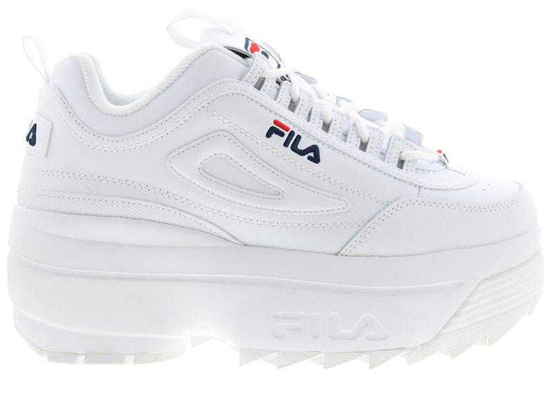 Fila Disruptor 2 Wedge White Women s 5FM00704 125 US