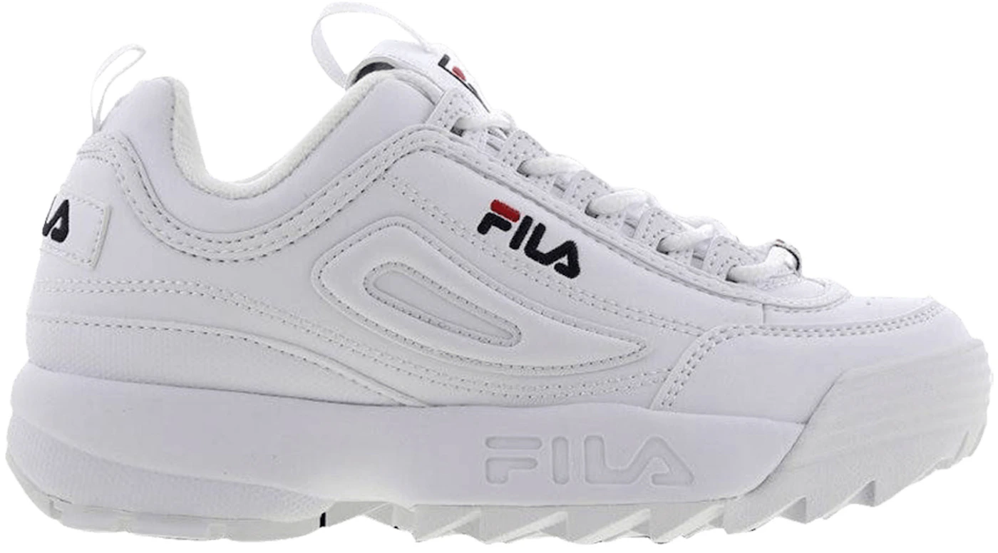 FILA Disruptor II 2 White Authentic Shoes Unisex Size US 4-11