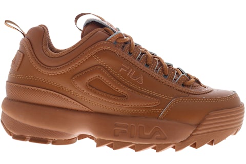 Fila Disruptor II Premium Triple Brown (Women's) 5XM01807-200 US